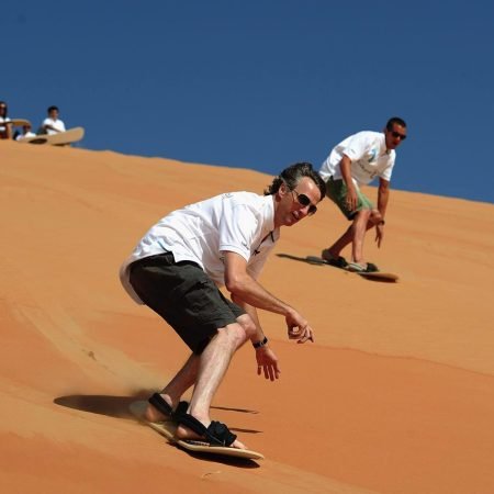 Sandboarding Timlaline Dunes