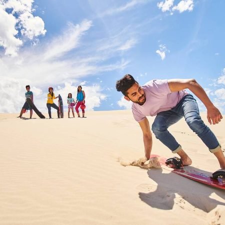 Sandboarding Timlaline Dunes